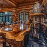 Handcrafted dining table