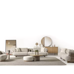 Fabric sofa